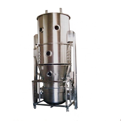 Granules Making Machine Food Powder Coating Coffee Milk Granulator Fluid Bed Spray Dryer