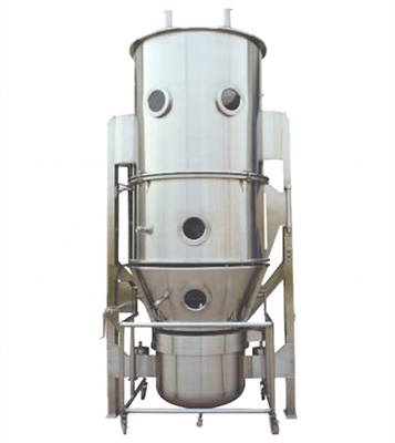 Granules Making Machine Durable Cocoa Arabic Gum Catalyst Fluid Bed Drying Granulator Machine